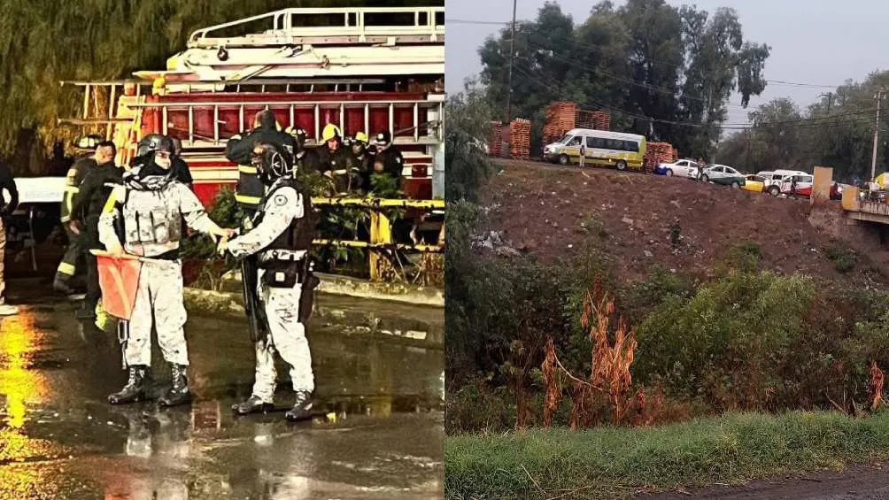 Cuerpos de emergencia atendieron un accidente ocurrido en la avenida Cuautitlán/X