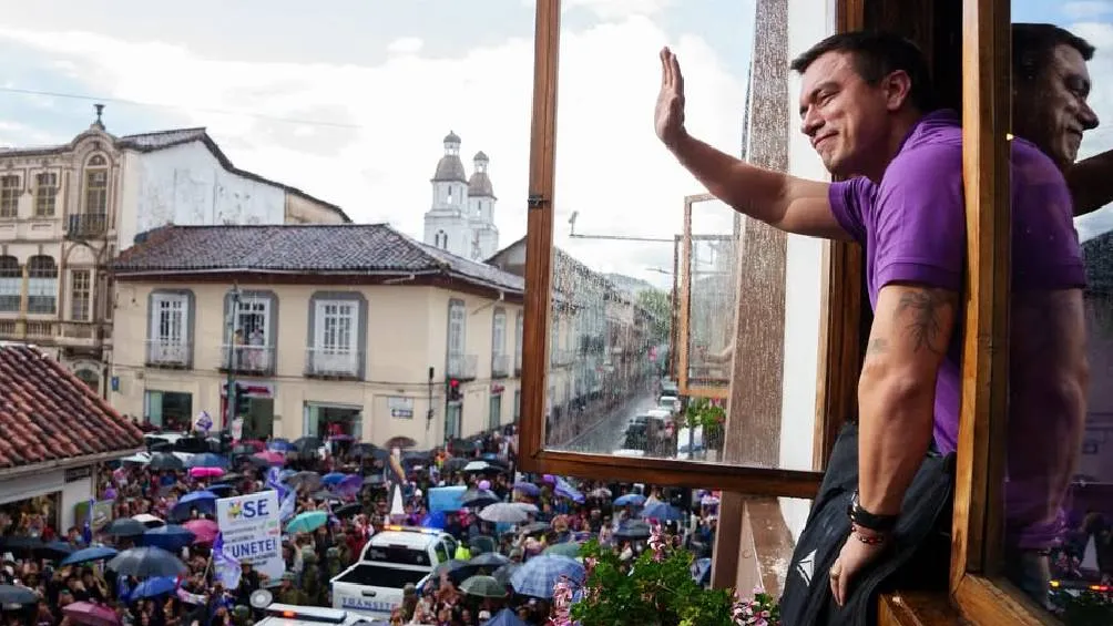 El presidente Noboa está fuera del país por asuntos personales/Instagram