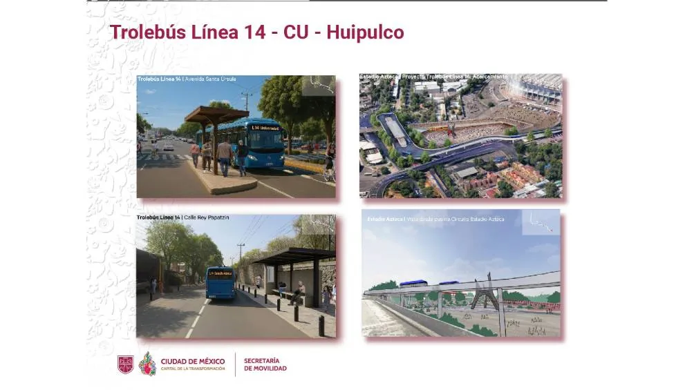 Se anunciaron varias mejoras, principalmente en transporte público/X:@ClaraBrugadaM