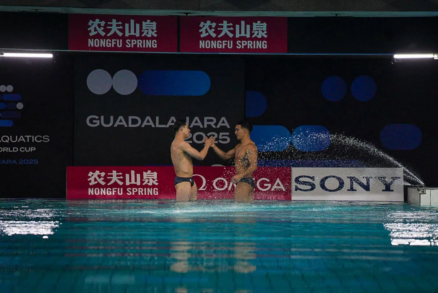 La dupla mexicana se impuso a China y Gran Bretaña