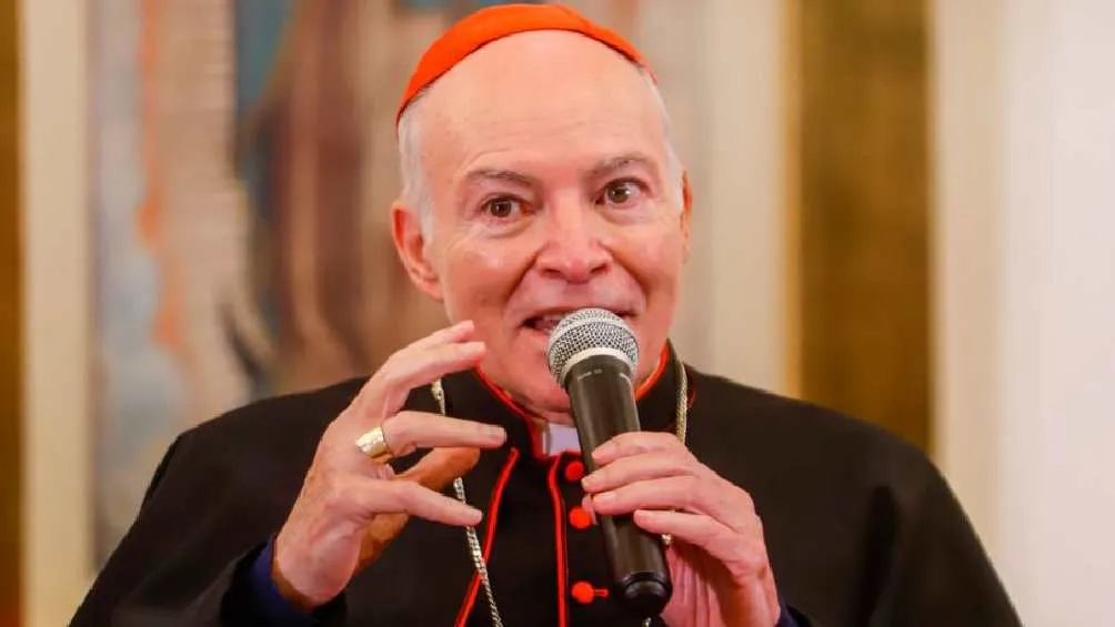 Carlos Aguilar Retes es el actual Arzobispo Primado de México/X