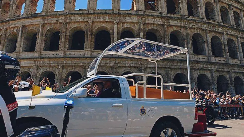 Fue el mismo vehículo utilizado durante su vista a México en el año 2016/Redes Sociales