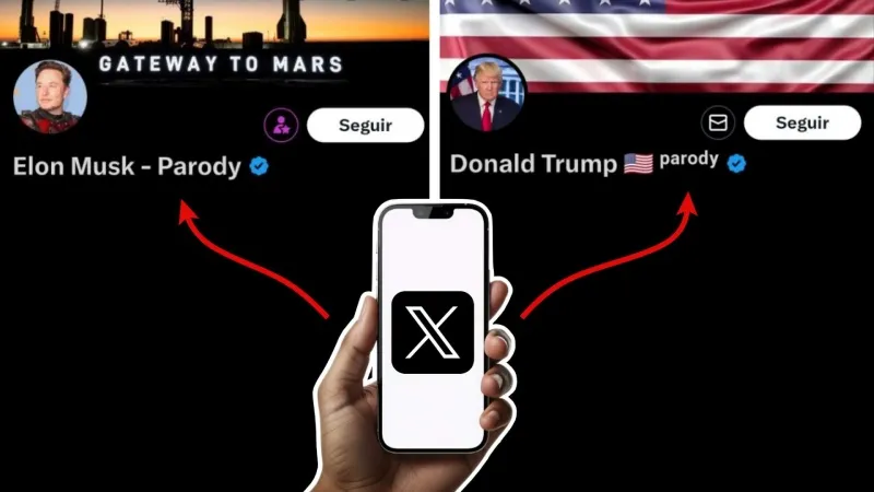 Cuentas de parodias ahora serán identificadas así