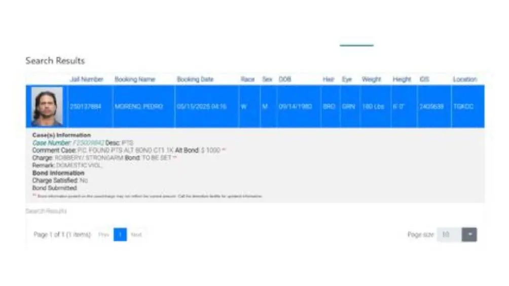 Se le acusa de presunto robo a mano armada, así como por violencia doméstica/X