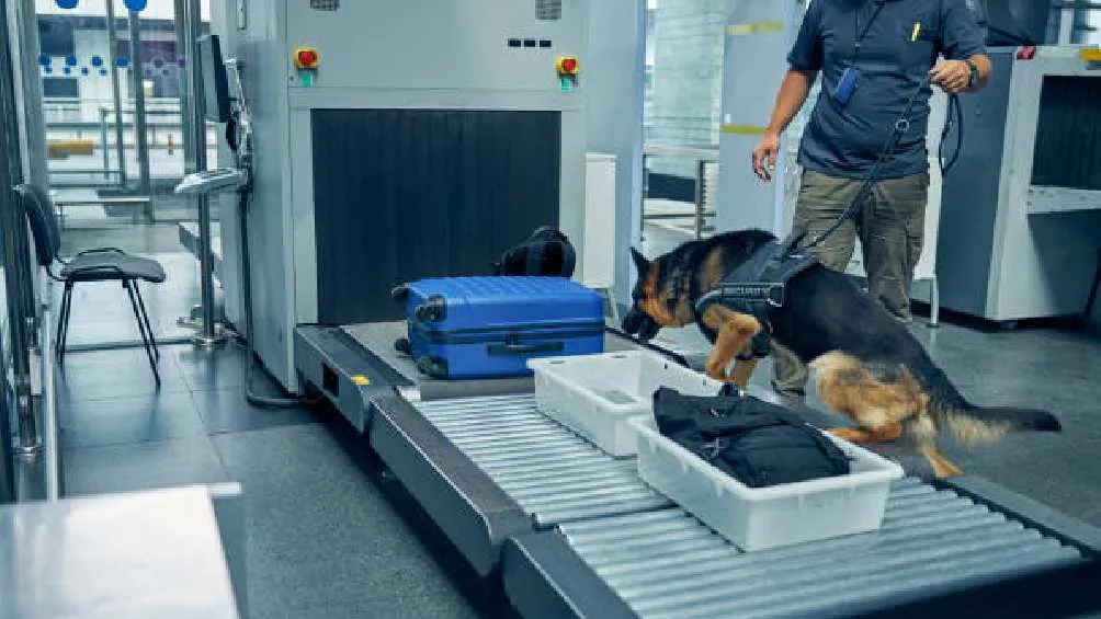 Los perros ayudan a detectar cuando viajeros llevan droga en sus maletas/Pixabay