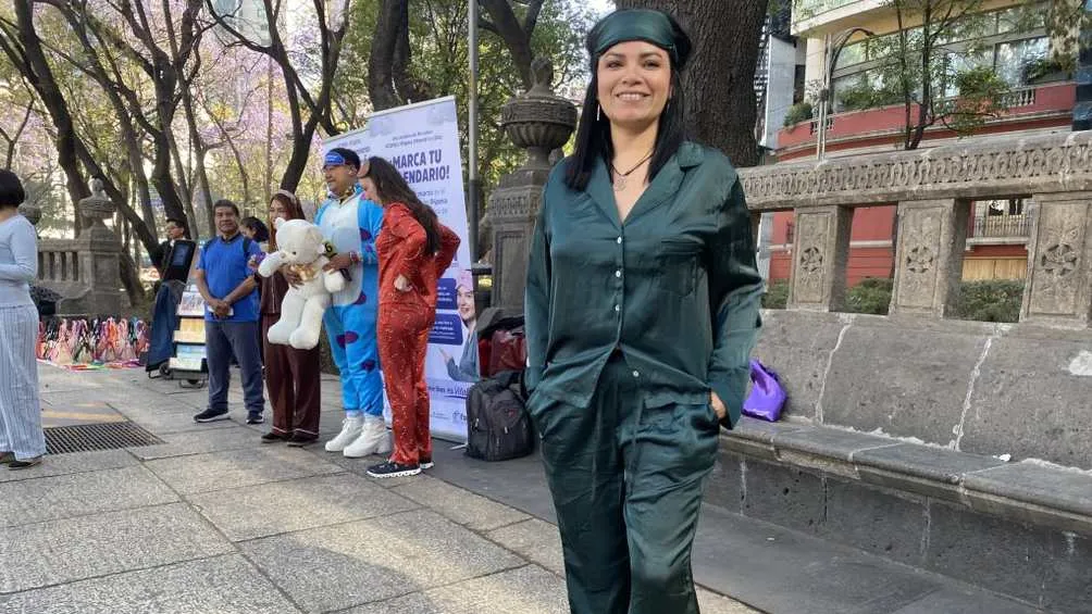 El objetivo era crear consciencia sobre la importancia del sueño/X