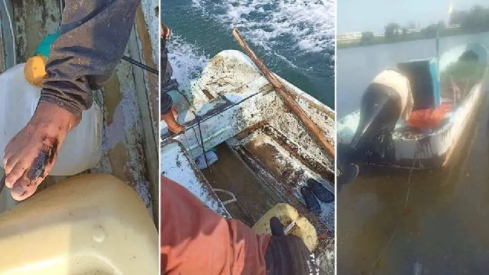 La industria pesquera es una de las más afectadas por este derrame/X