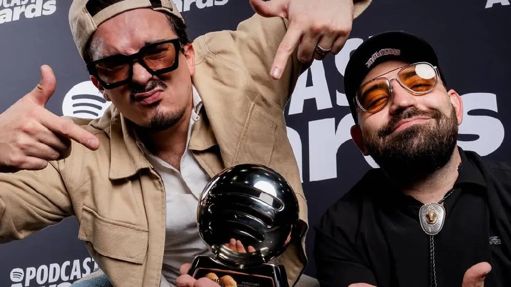 La Cotorrisa fue premiado como el mejor podcast de México/IG: @spotifymexico