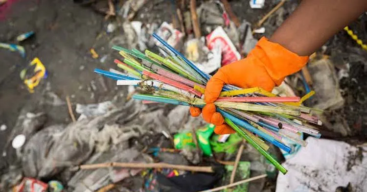 Los popotes es uno de los plásticos que más contaminan / Gobierno de México
