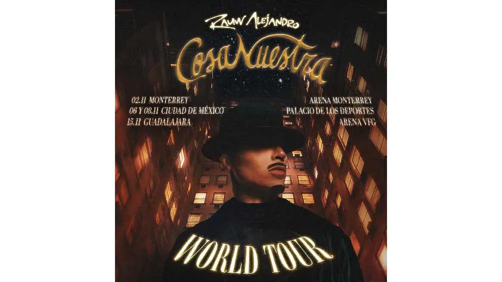Son cuatro los conciertos que anunció Rauw Alejandro en México/IG: @rauwalejandro
