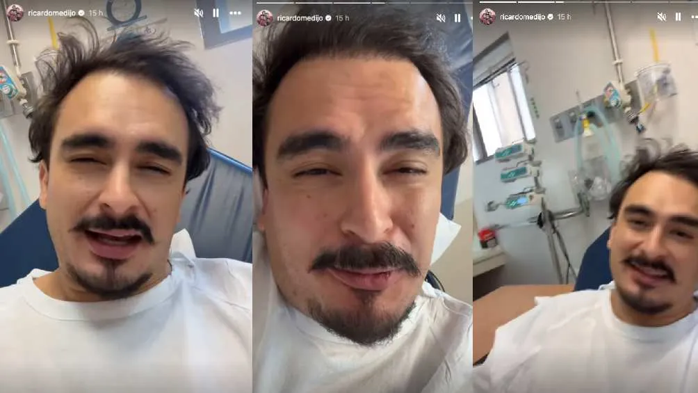 Ricardo Pérez reveló que fue sometido a una operación de rodilla/IG: @ricardomedijo