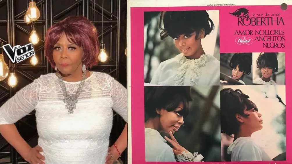 Robertha fue disco de oro y también ganó un reality show de canto/X
