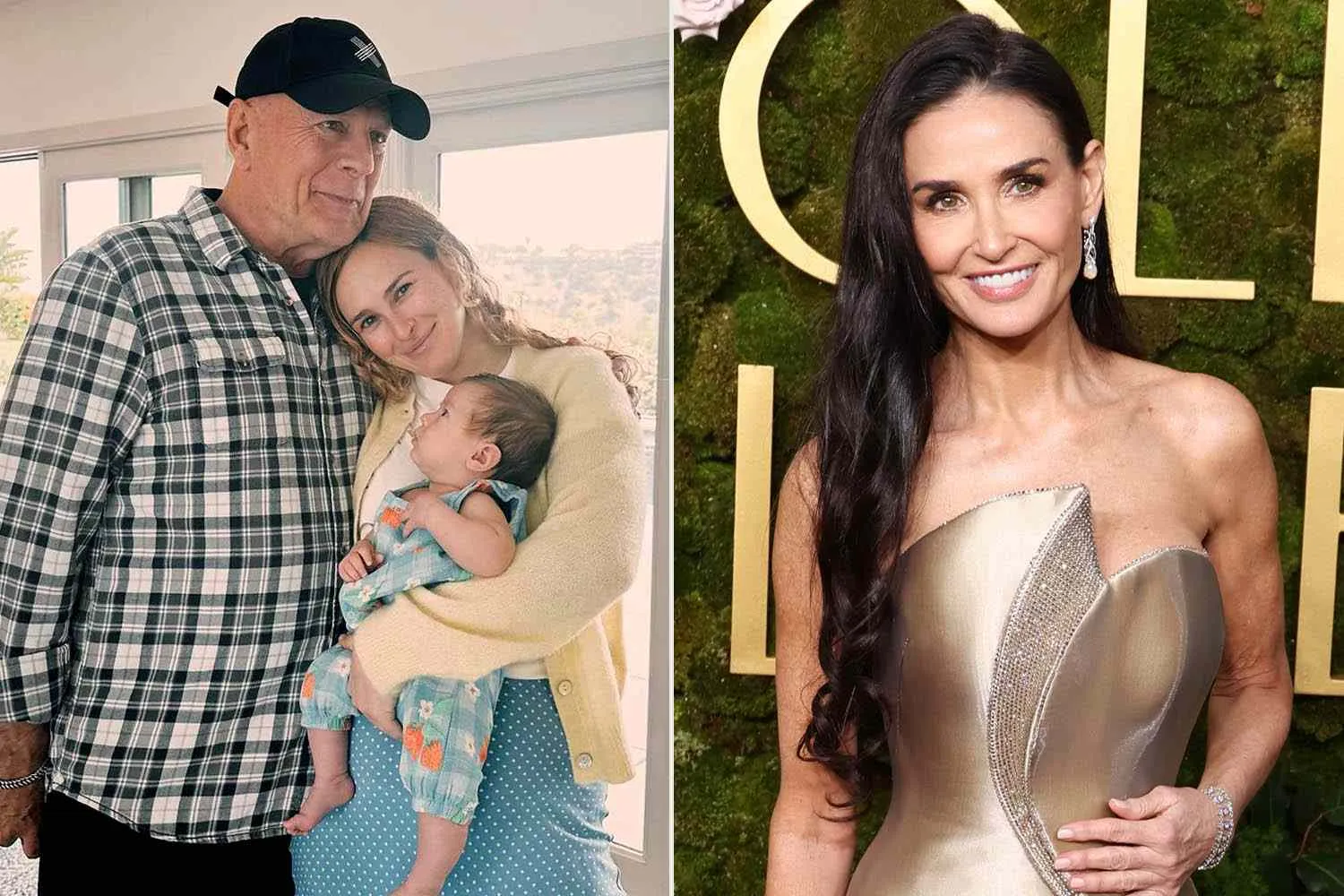 Demi Moore fue pareja del actor Bruce Willis / People