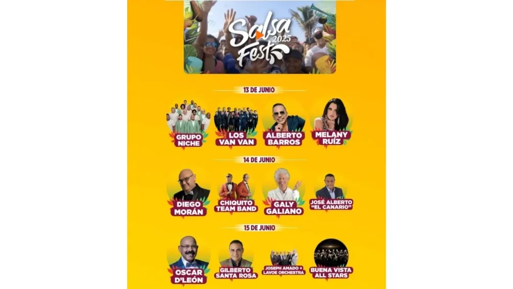 El Salsa Fest 2025 se llevará a cabo del 13 al 15 de junio en el Salsódromo de Boca del Río, Veracruz/Redes Sociales