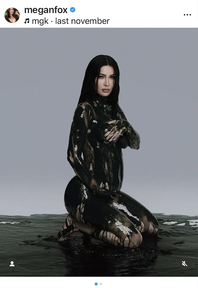 Megan Fox, anunció su embarazo en 2017 / Redes Sociales