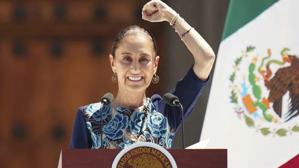 La Presidenta Sheinbaum reiteró que México es un país libre y soberano/AP