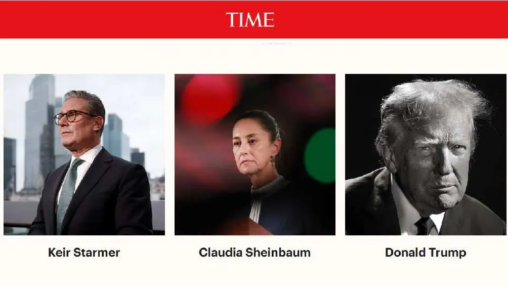 La presidenta figuró a lado de otros personajes influyentes del mundo/Time