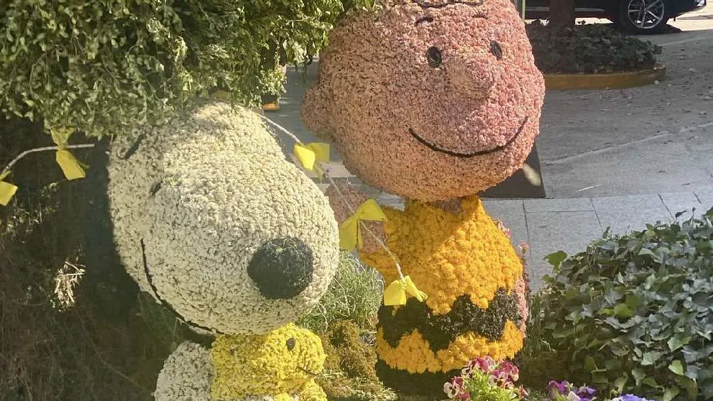 Esta fue una de las figuras más admiradas en el Festival de las Flores/X