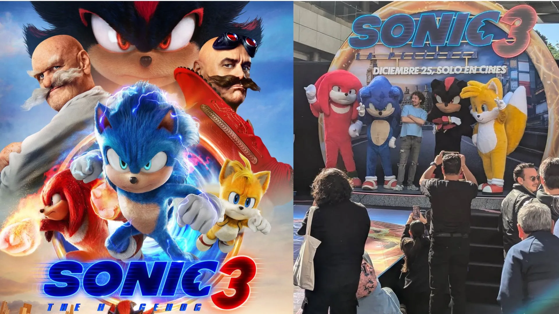 Sonic 3 debutó en todo el mundo con un éxito