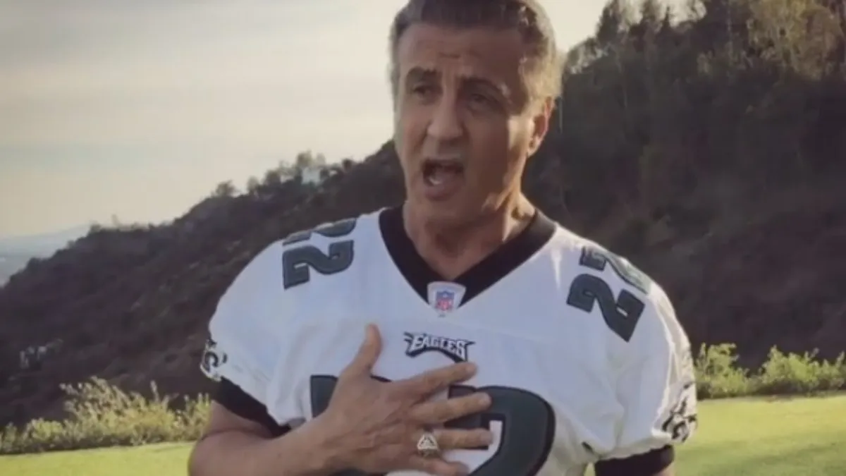 Stallone es uno de los aficionados conocidos de los Eagles