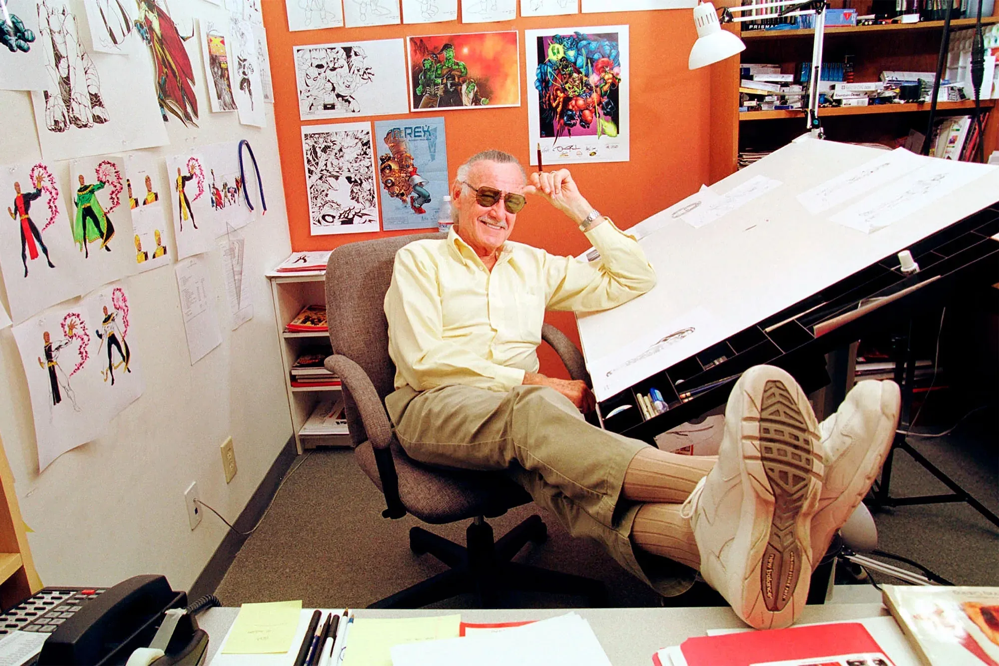 Stan Lee, el legendario escritos de cómics y productor / Variety