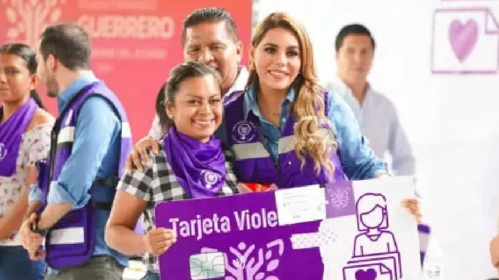 La Tarjeta Violeta Bienestar está dirigida a mujeres jefas de familia/Secretaría del Bienestar