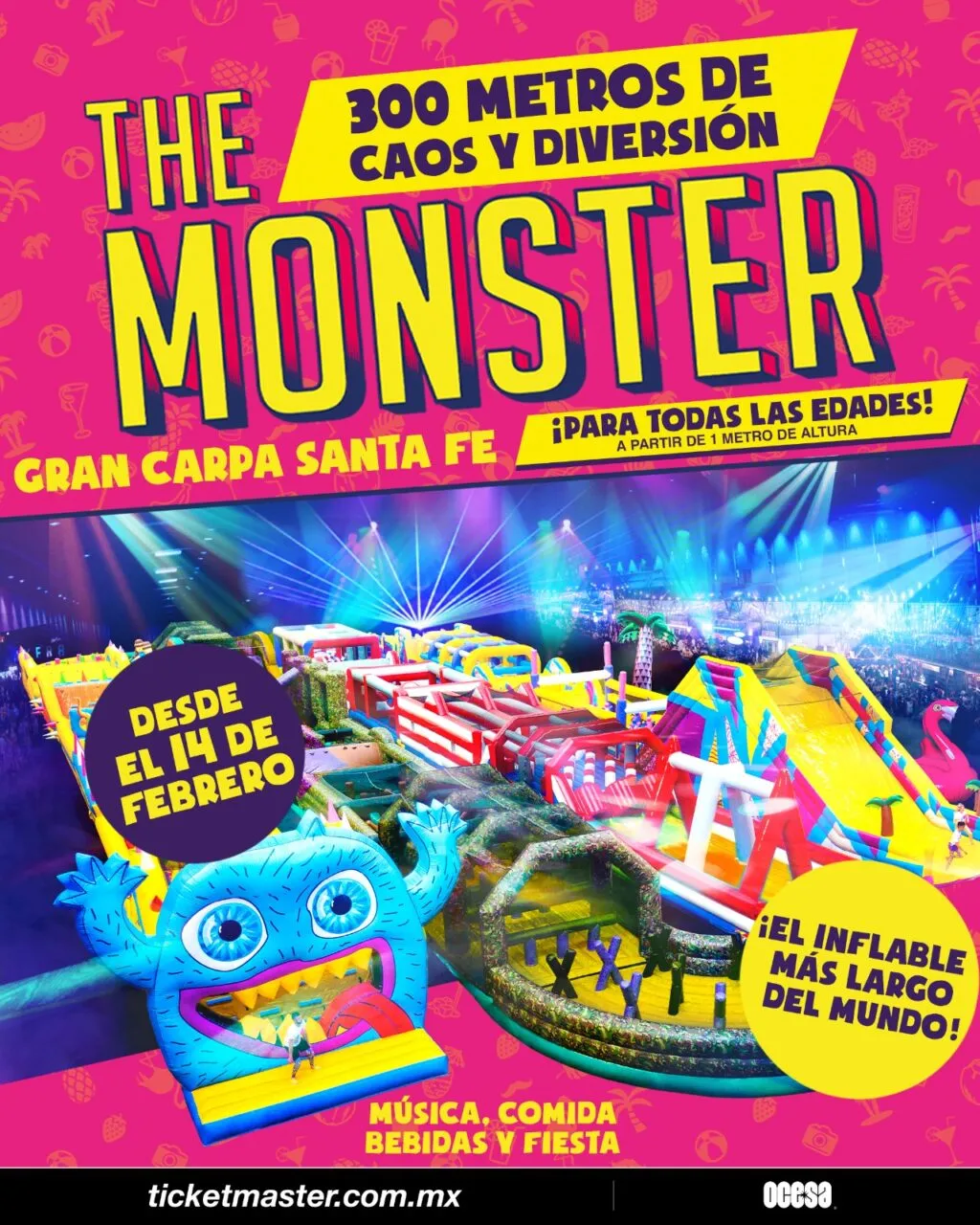 Atracción The Monster en la CDMX / Grita Radio