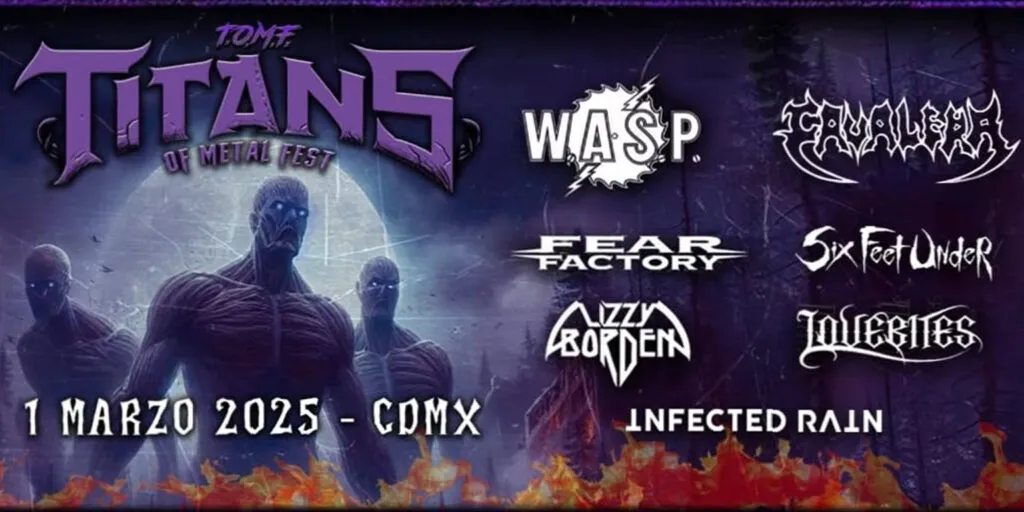 Festival Titans of Metal Fest cartelera / Redes Sociales