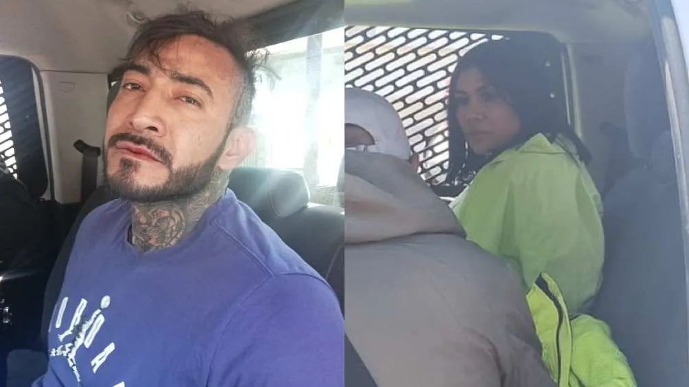 Finalmente la policía sí logró detener al agresor y su pareja/X