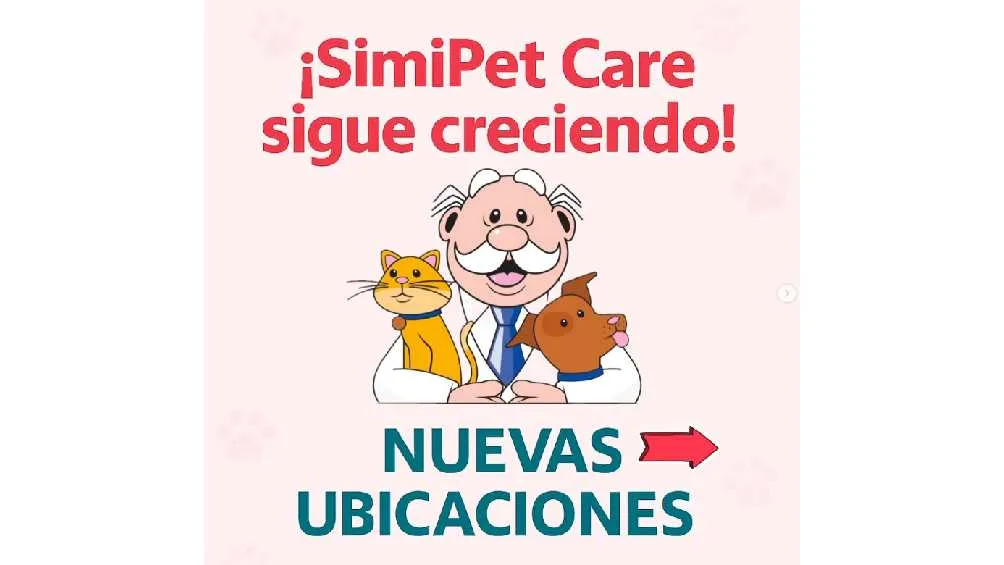Próximamente se revelarán las direcciones de las nuevas veterinarias/IG: @drsimi_oficial