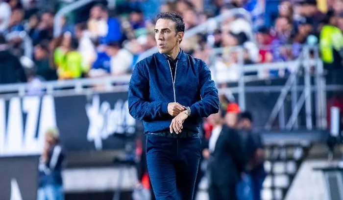 Sánchez en un partido de Cruz Azul