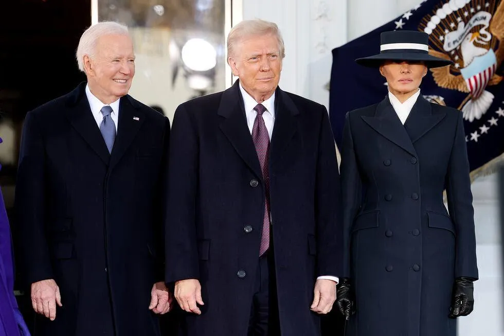 Joe Biden, Donald Trump y Melania Trump / La Prensa
