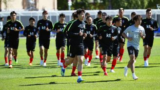 Corea del Sur entrena previo a su debut en Rusia 2018