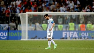 Lionel Messi lamenta derrota frente a Croacia en Rusia 2018