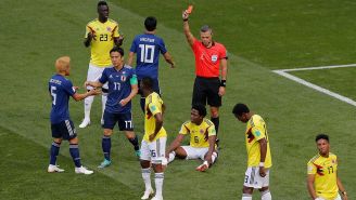 Carlos Sánchez es expulsado en el debut de Colombia en Rusia 2018