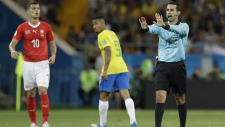 Ramos da indicaciones en el partido de Brasil vs Suiza 