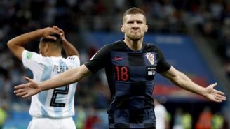  Ante Rebic festeja su gol contra Argentina en Rusia 2018