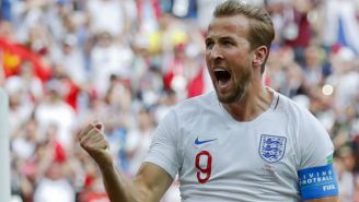 Kane celebra gol contra Panamá