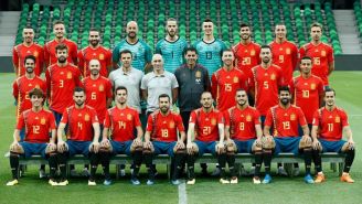 Nueva foto oficial de La Roja para Rusia 2018