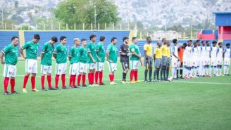 Haití jugó contra un equipo amateur de México