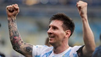 Messi tras la victoria de Argentina sobre Brasil