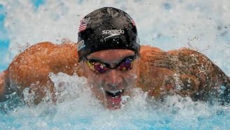 Caeleb Dressel en acción en Tokio 2020