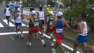 Mexicanos en acción en Maratón