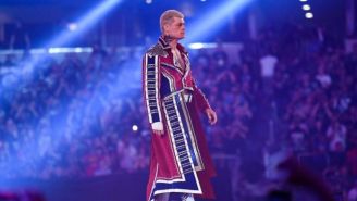 Cody Rhodes en su regreso a WWE