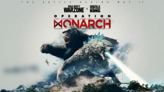 Evento de Warzone con Godzilla y King Kong