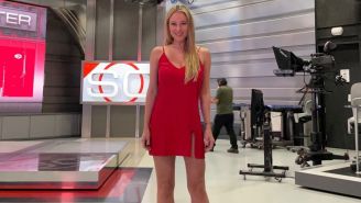 Vanessa Huppenkothen en un programa de ESPN 