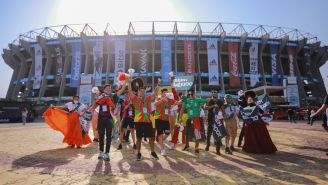 Estadio Azteca previo a un partido del Tricolor