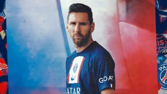 Lionel Messi con el nuevo uniforme del PSG