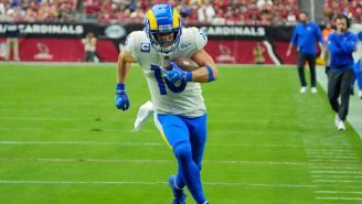 Cooper Kupp durante un partido de los Rams