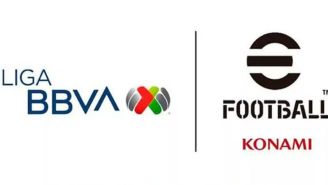 Logotipo de la Liga MX y de eFootball